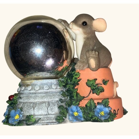 Charming Tails "I See Myself In You" Mouse Figurine By Fitz & Floyd Vintage - Picture 2 of 8